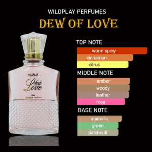 Wildplay Dew Of Love 100ml0 And How romantic 100ml spray perfume - Image 3
